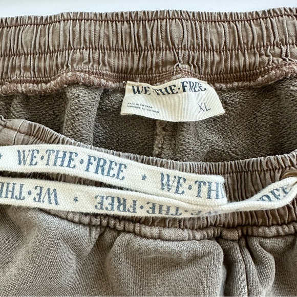 Free People We The Free Jet Set Knit Pull-On Pants in Brown Bear | XL | EUC - Picture 10 of 16